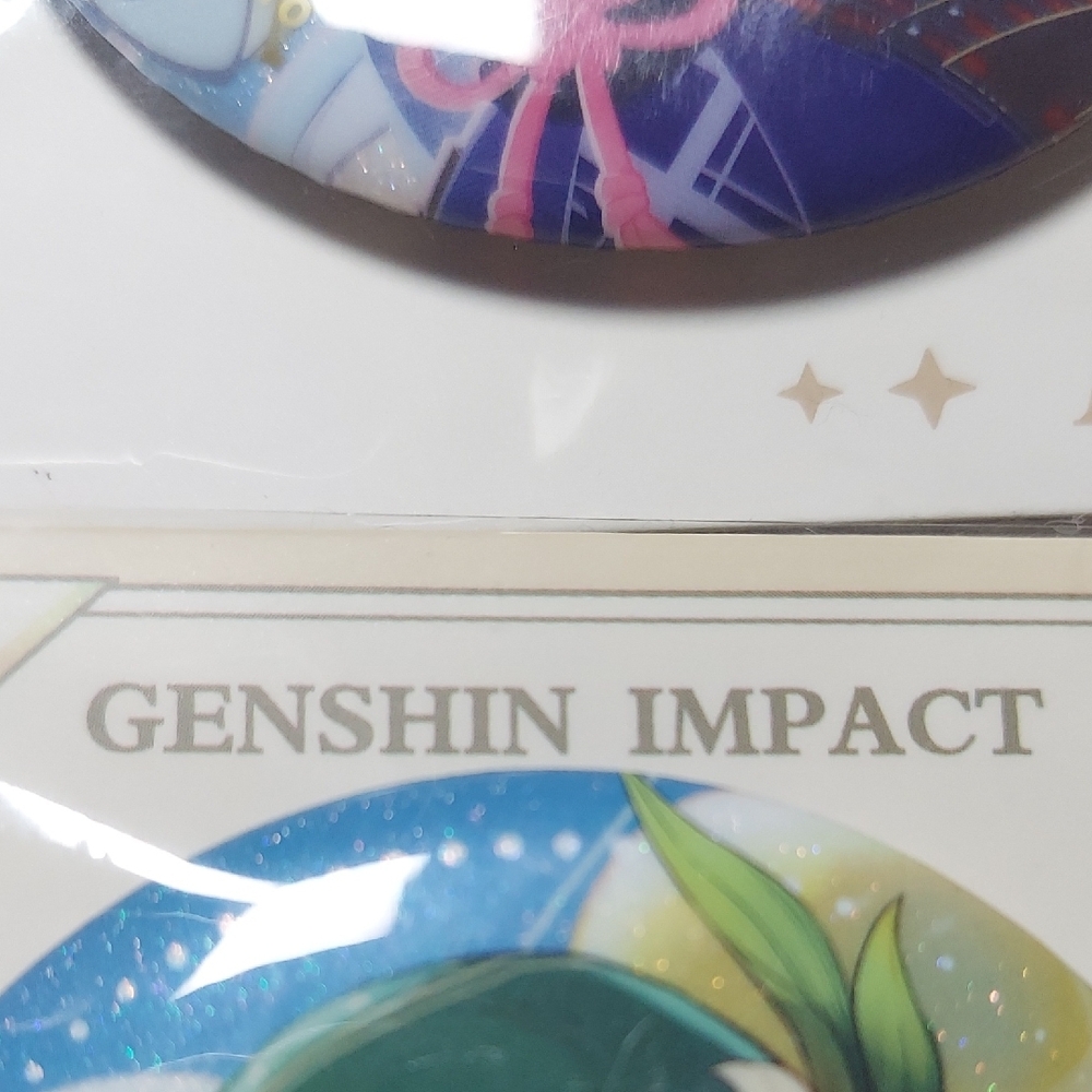 Genshin Impact Anime 6-pack Brooch Pins/Badges - Picture 2 of 15